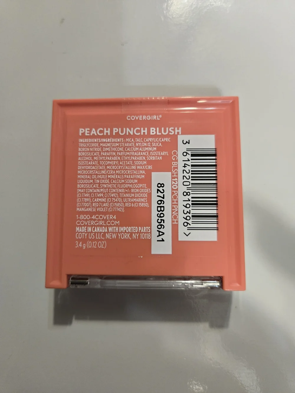 COVERGIRL Peach Punch Blush - Coral Peach Shade